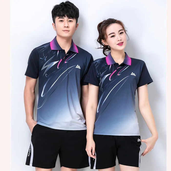 Tischtennisschläger-Set, aus Polyester – Bild 1