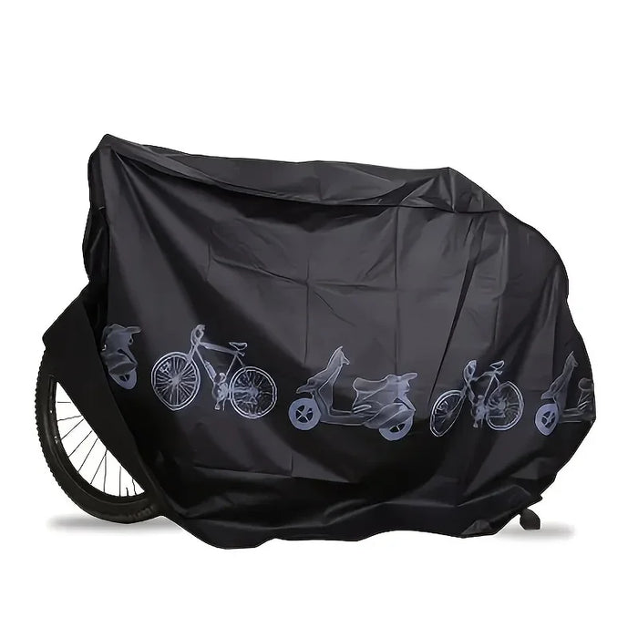 Fahrradabdeckung, aus Kunststoff – Bild 1