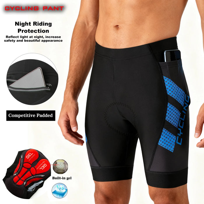 Radhose mit Polster, aus Elastane,POLYESTER – Bild 1