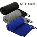 Golftuch mit Bürste, 3 Ausführungen – Bild 1