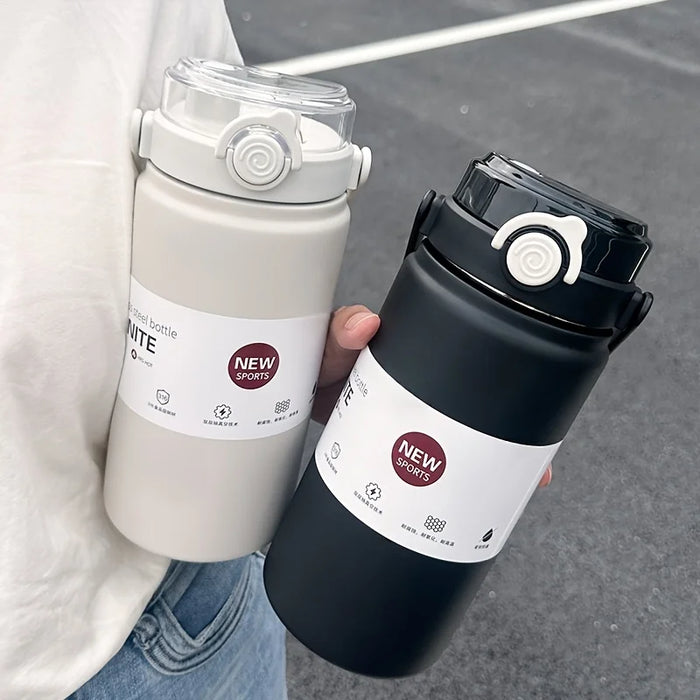 Isolierflasche, aus Edelstahl, 4 Ausführungen – Bild 1