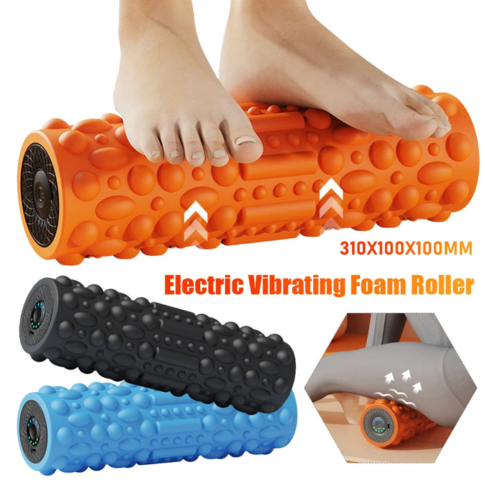 Faszienrolle mit Vibration, aus ABS & TPR – Bild 1