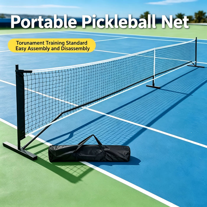 Pickleball-Netz, 6,7 m, 3 Ausführungen – Bild 1