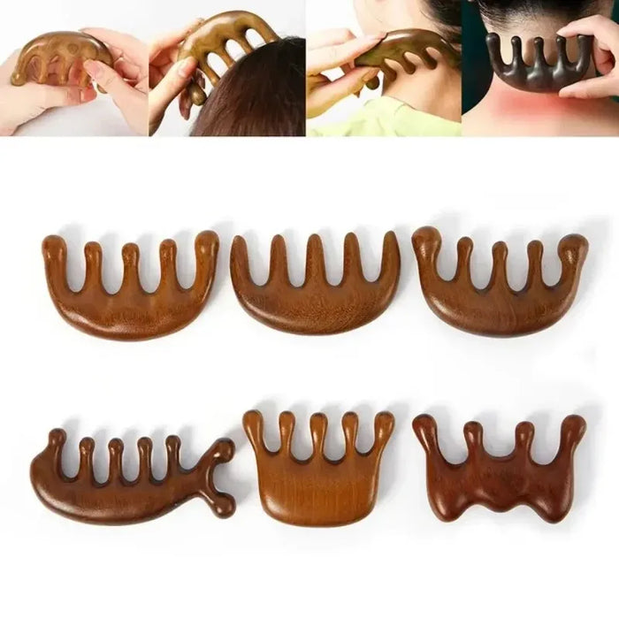 Gua-Sha-Schaber, aus Kunststoff Größe: – Bild 1