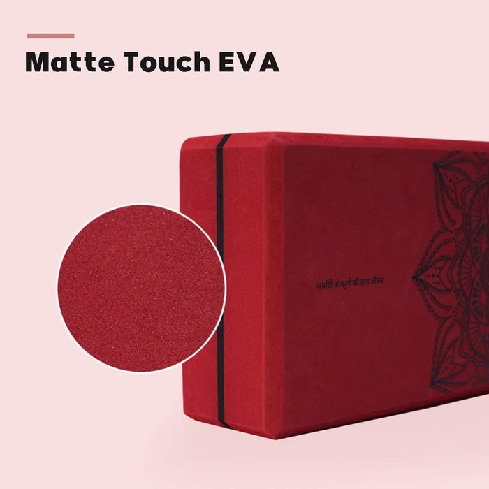Yogablock-Set, aus Schaumstoff – Bild 1