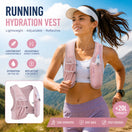 Laufweste mit Trinksystem, aus Polyester (2) – Bild 1