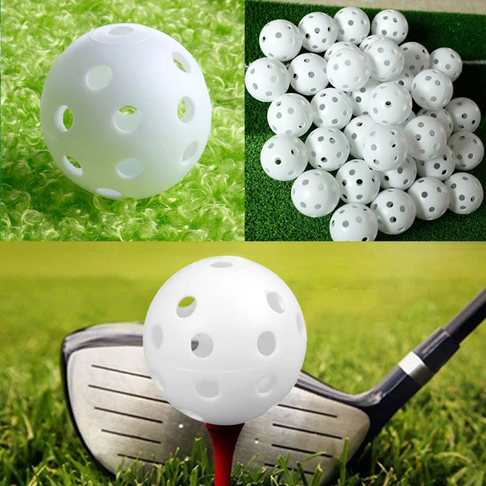 Golfbälle, aus Kunststoff, 10er-Set – Bild 1