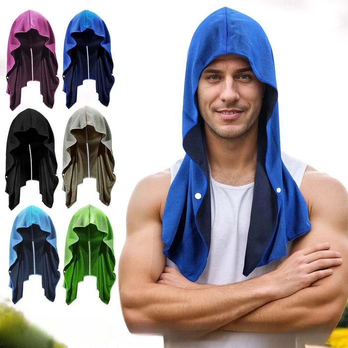 Kühlhandtuch, aus 100% Polyester, 1er-Set – Bild 1