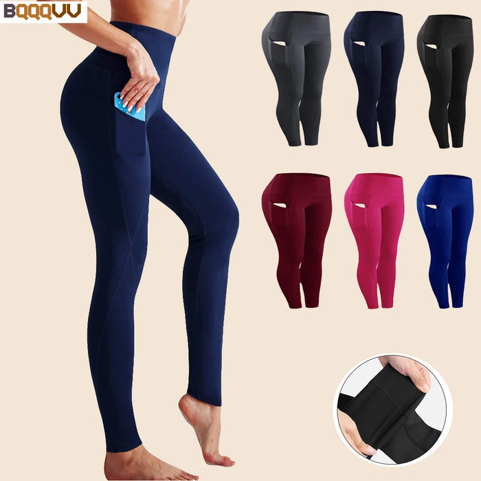 Leggings mit Taschen, aus Polyester, 1er-Set – Bild 1