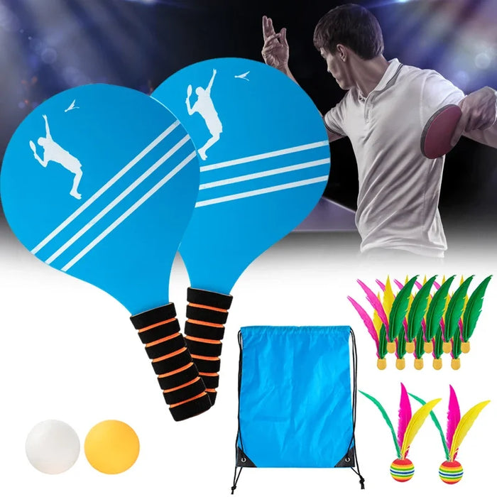 Schlägerrucksack, aus Holz und EVA – Bild 1