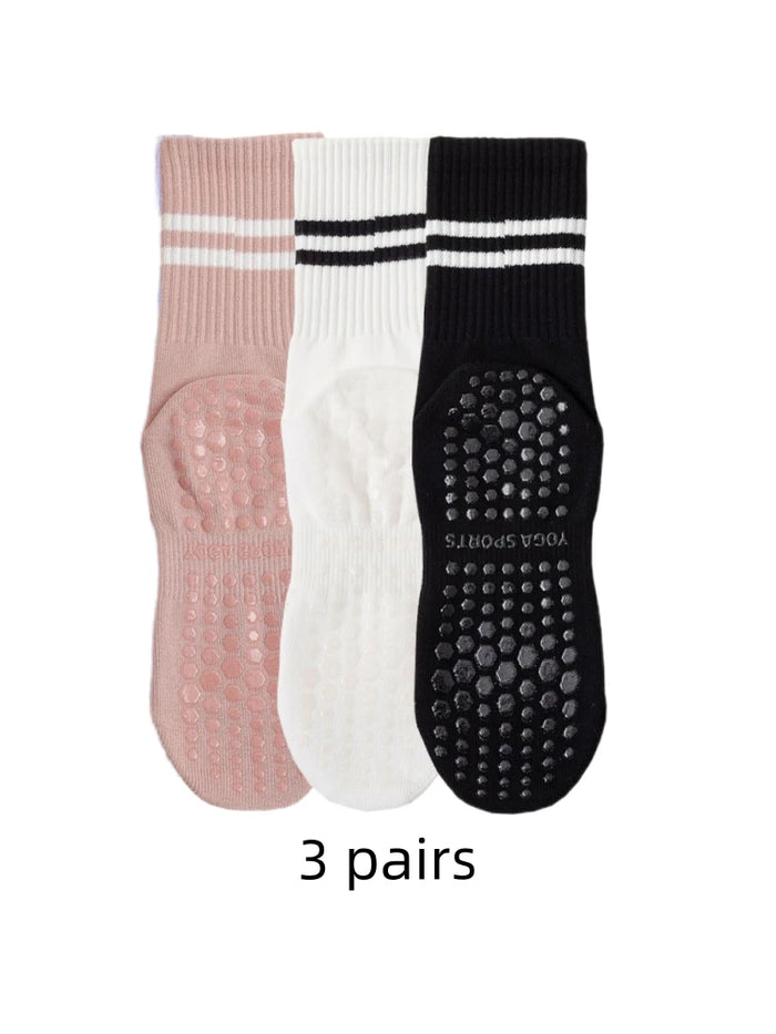 Yogasocken mit Noppen, aus Polyester – Bild 1
