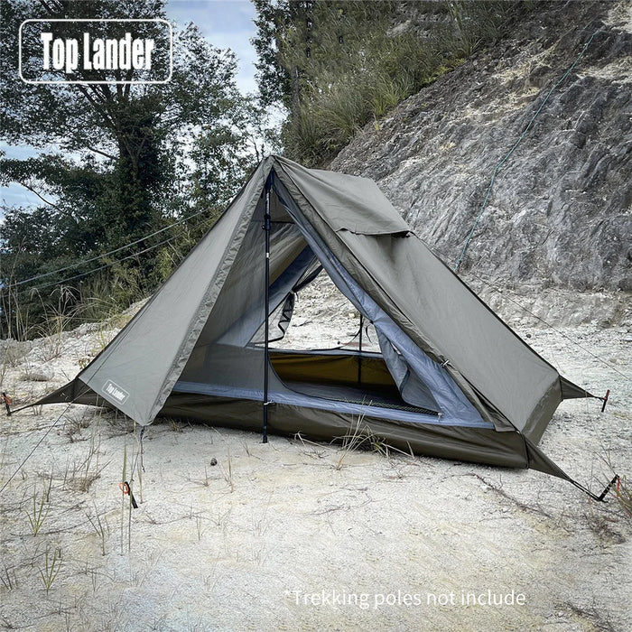 Zelt für 2 Personen, aus Aluminium – Bild 1