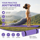 Yogamatte extra dick, aus EVA, 2er-Set – Bild 1