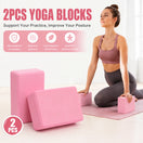 Yogablock aus Kork, aus EVA, 2er-Set – Bild 1