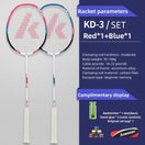 Pickleball-Schläger, aus Carbon, 2er-Set – Bild 1