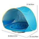 Strandmuschel, aus Polyester, 4 Ausführungen – Bild 1