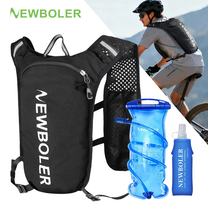 Laufweste mit Trinksystem, aus Nylon, 8 Ausführungen – Bild 1