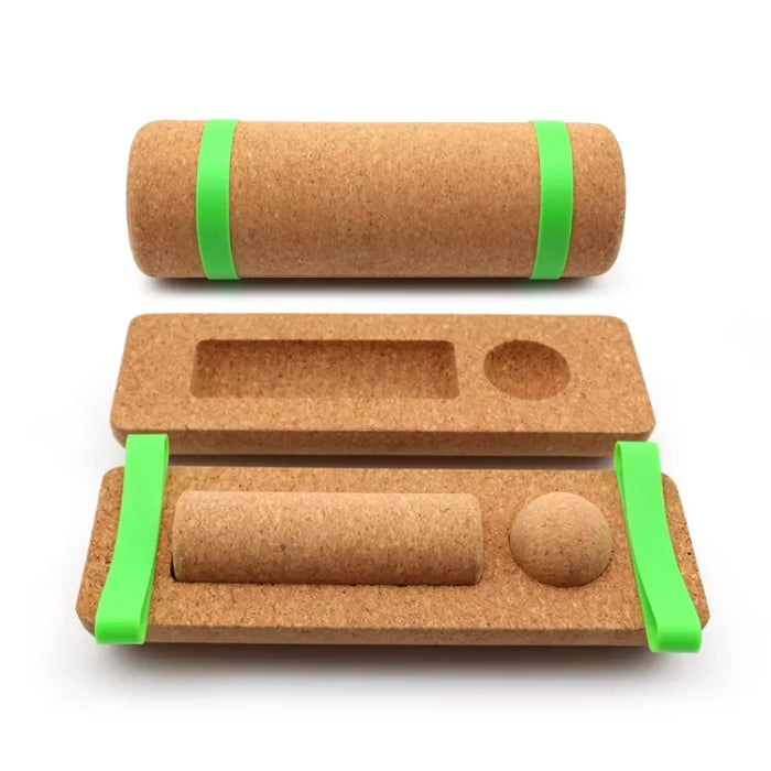 Balanceboard, aus Kork – Bild 1