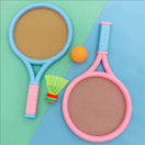 Tennisschläger, aus Kunststoff – Bild 1