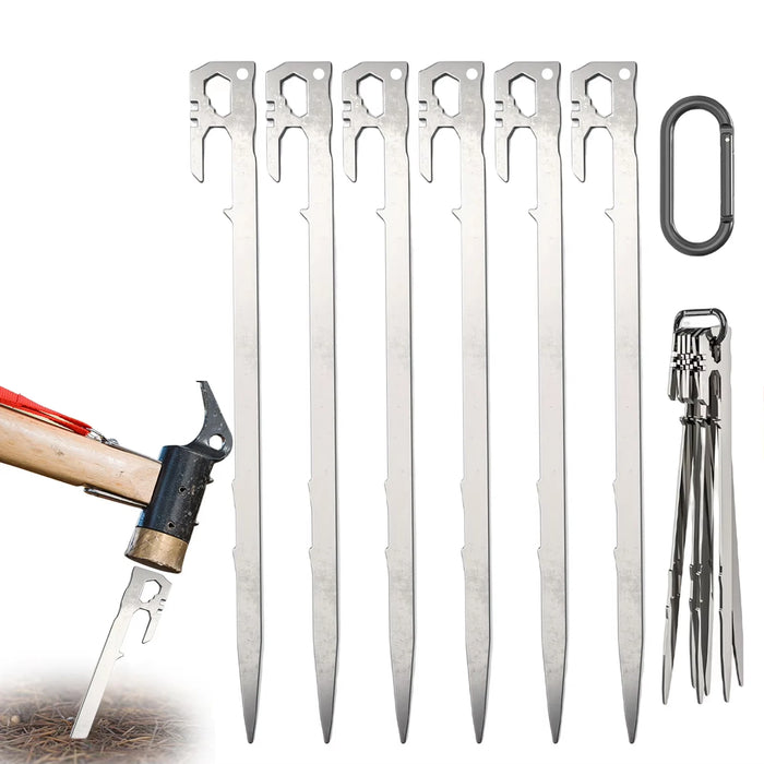 Zelt für 2 Personen, 28 cm, 6er-Set – Bild 1
