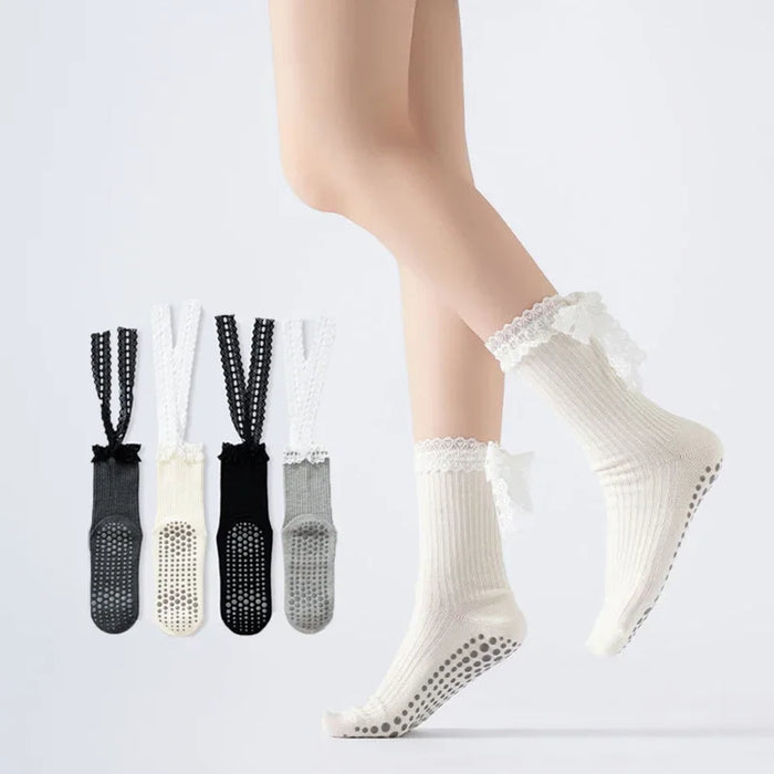 Pilates-Handschuhe, aus Polyester – Bild 1